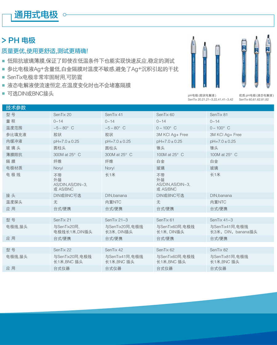 通用式电极